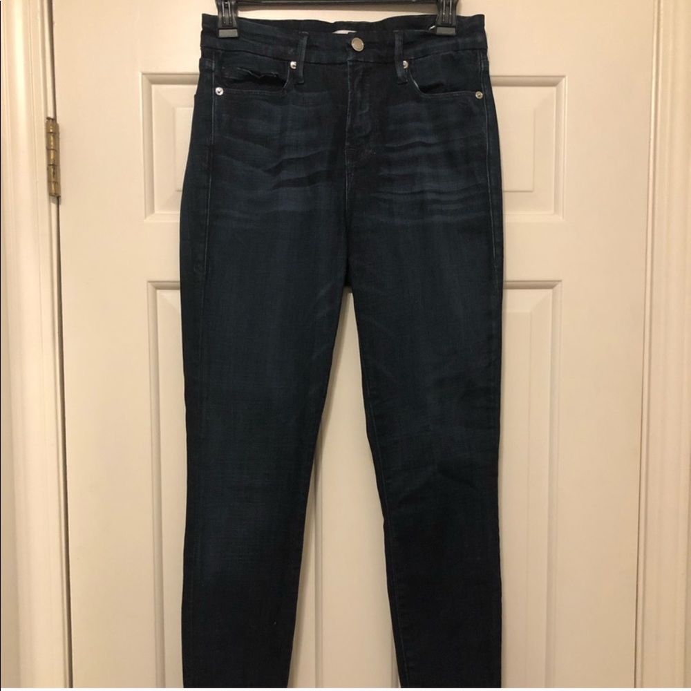 Good American! Good Waist Crop Jeans